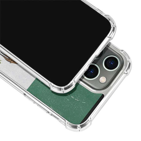 Mexico Flag Distressed iPhone 14 Pro Clear Case